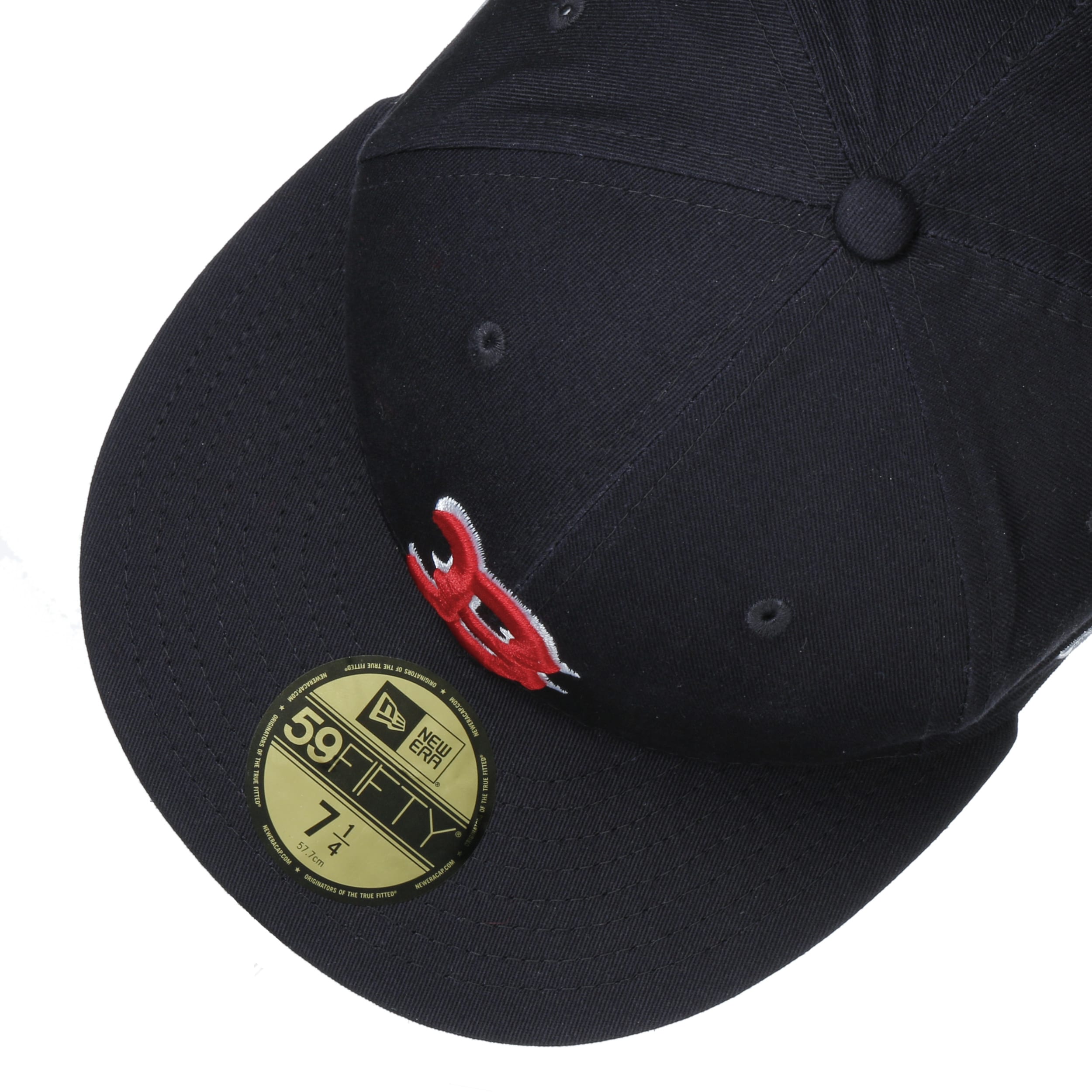 Buy New Era Boston Red Sox Hat Official MLB Flat Brim Cap 59Fifty