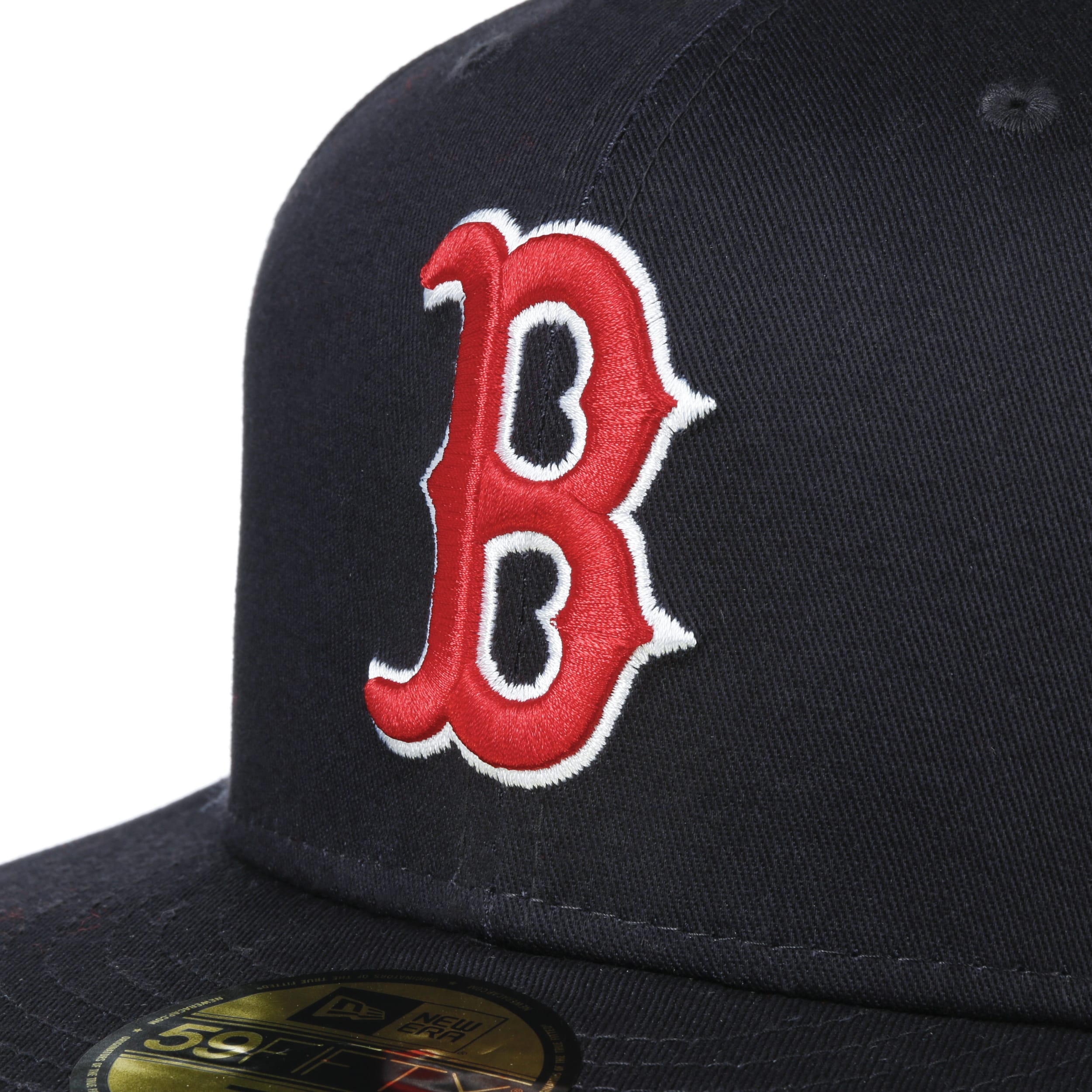 New Era Boston Red Sox 59FIFTY Fitted Hat (White/Navy) 7 5/8