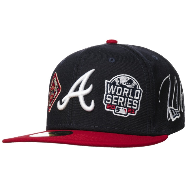 Atlanta Braves 1995 World Series New Era 59Fifty Fitted Hats (Gray Under  Brim)