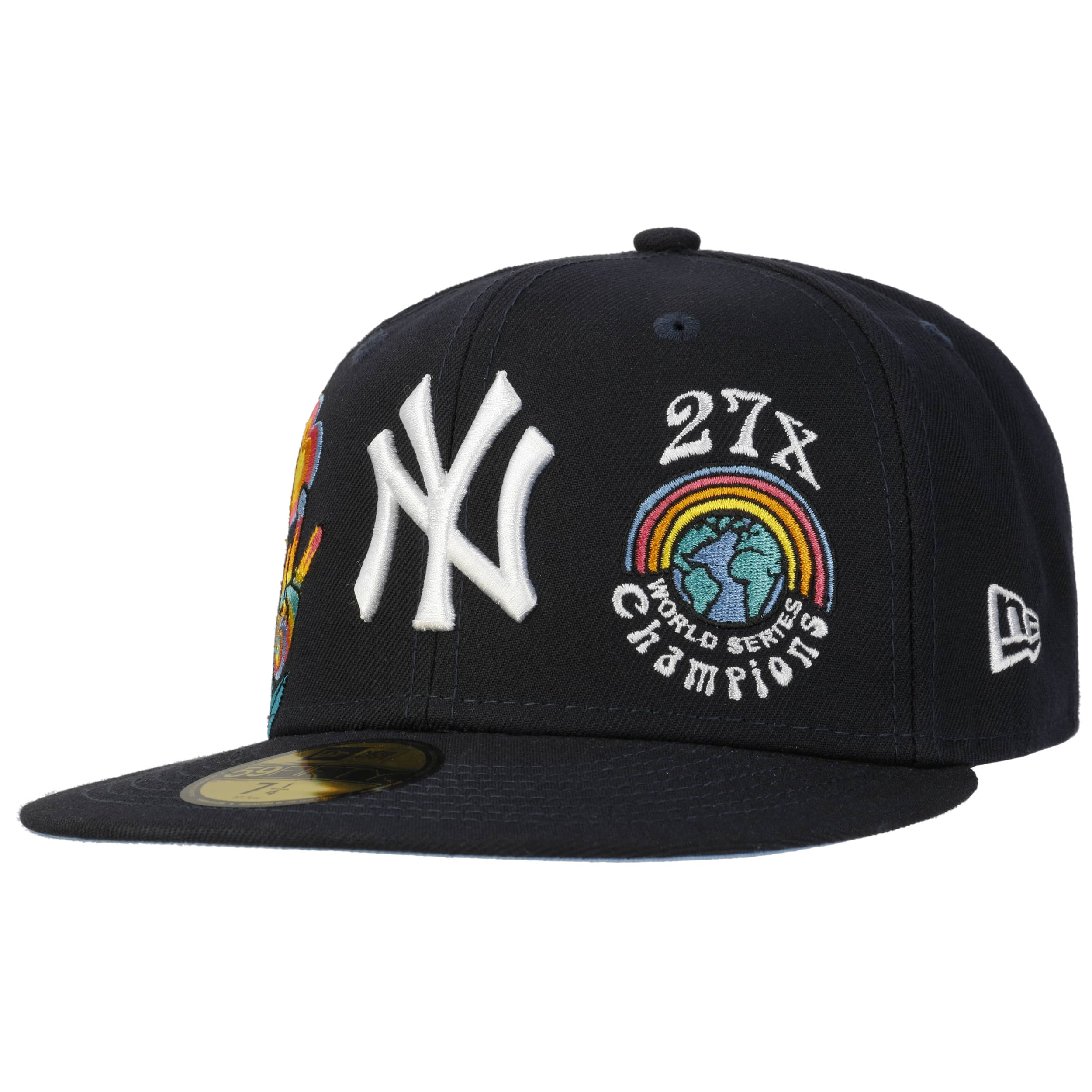 Gorra New Era 59 Fifty MLB Team Colour Yankees Negro Cerrado