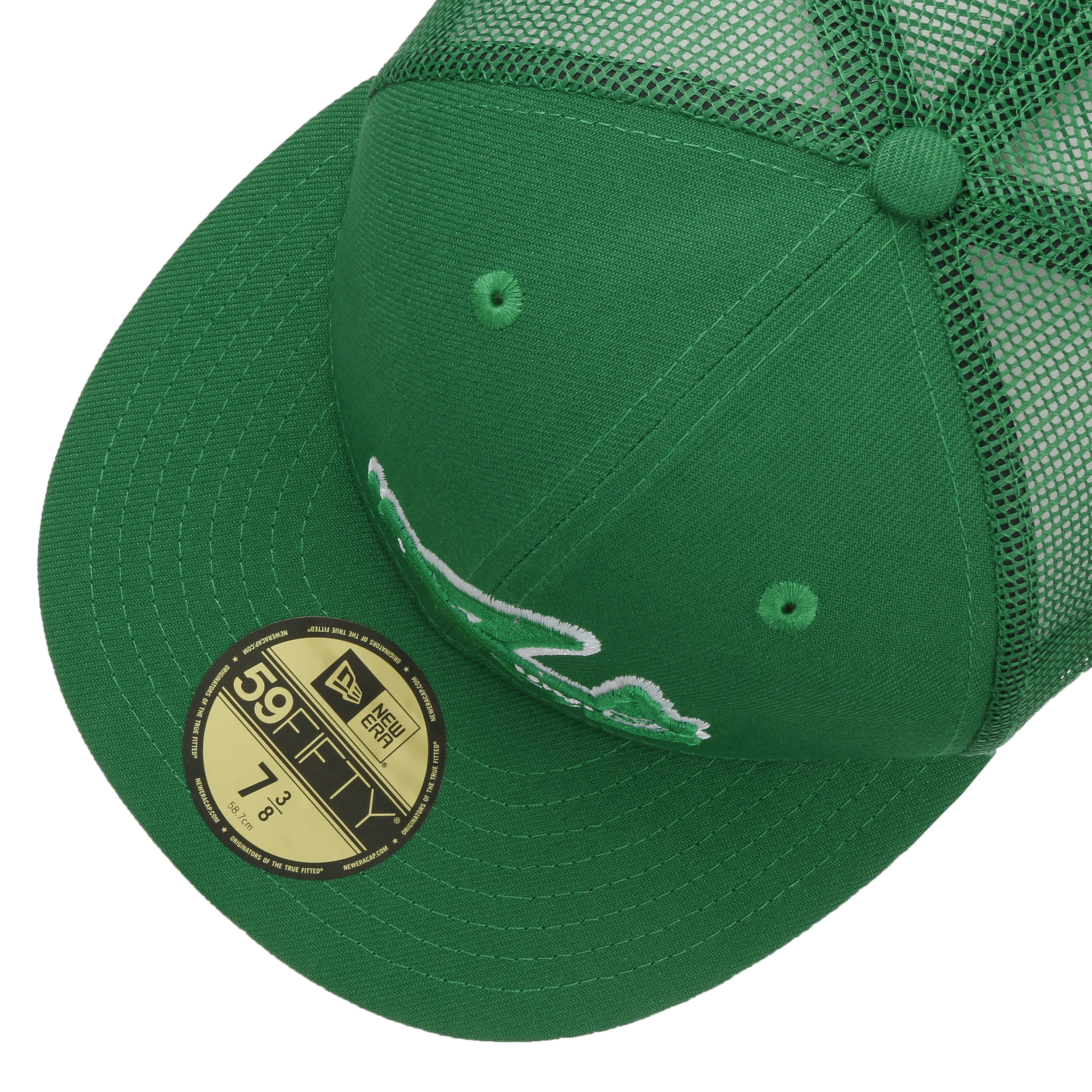 【US限定】NEW ERA 59FIFTY Atlanta Braves St Pats Green Mesh Atlanta Braves MLB St Pats 59FIFTY Green Mesh Fitted - New