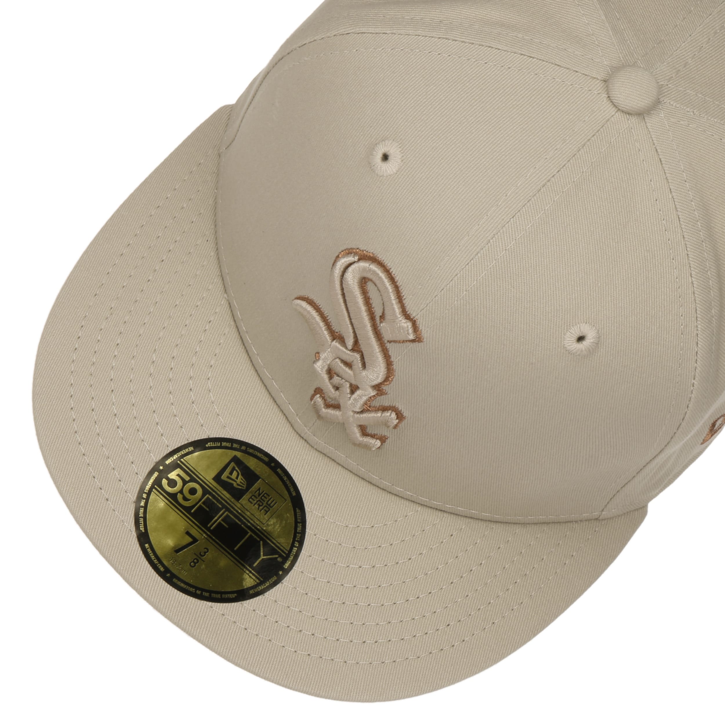 59Fifty Metallic Outline White Sox Cap by New Era - 46,95 €