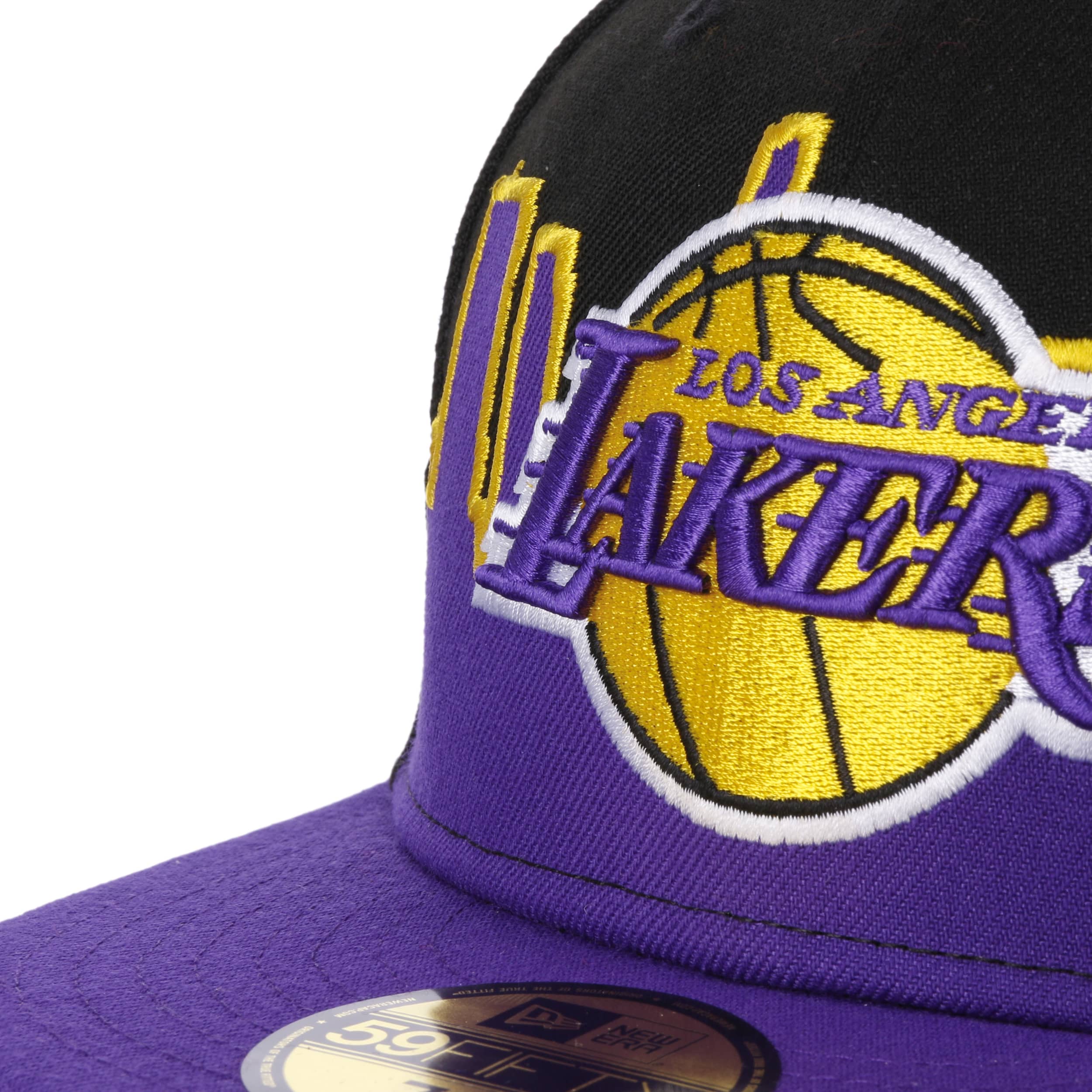 New Era Los Angeles Lakers Basic 59FIFTY Fitted Cap - Black