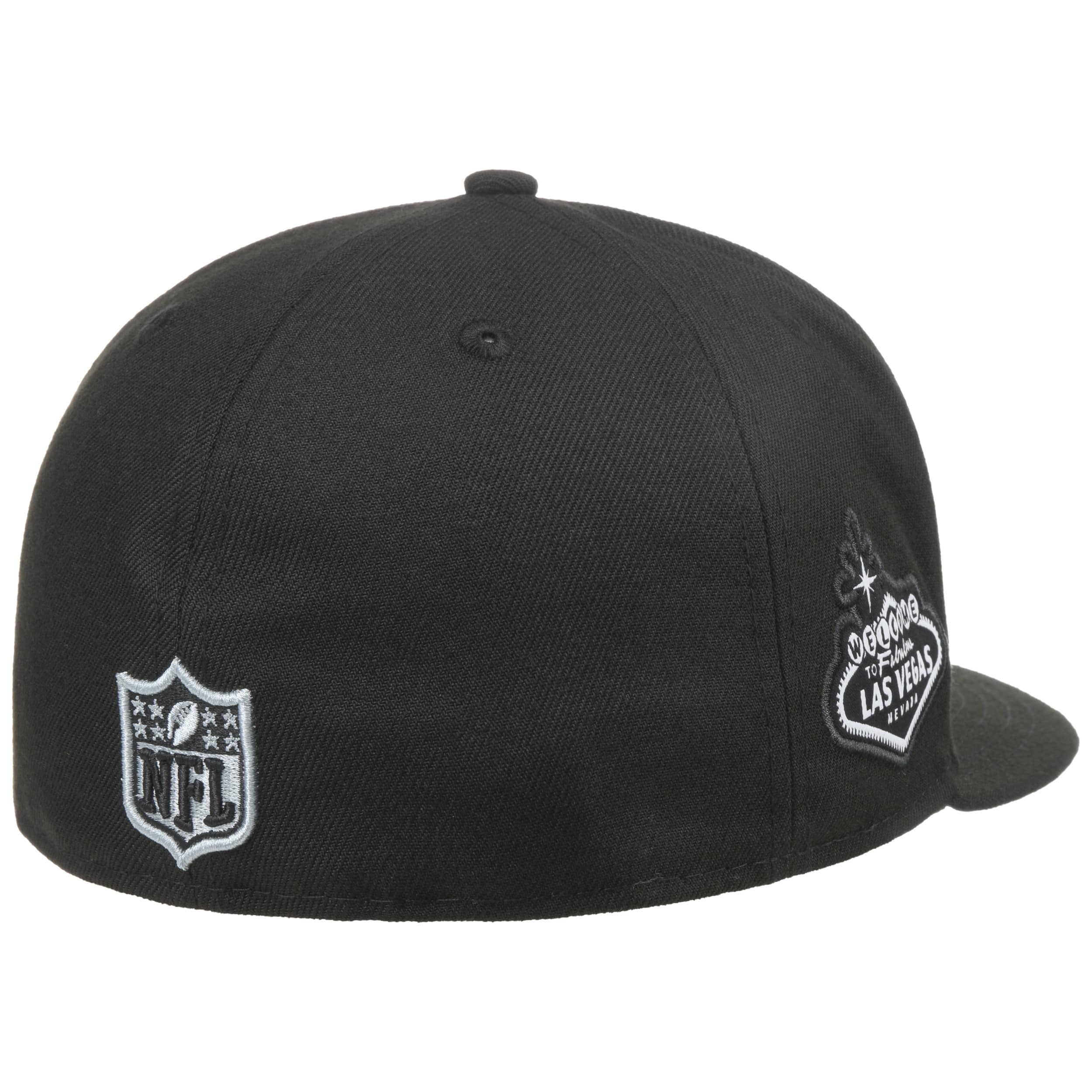 New Era Las Vegas Raiders Black Bandana 59FIFTY Fitted Hat