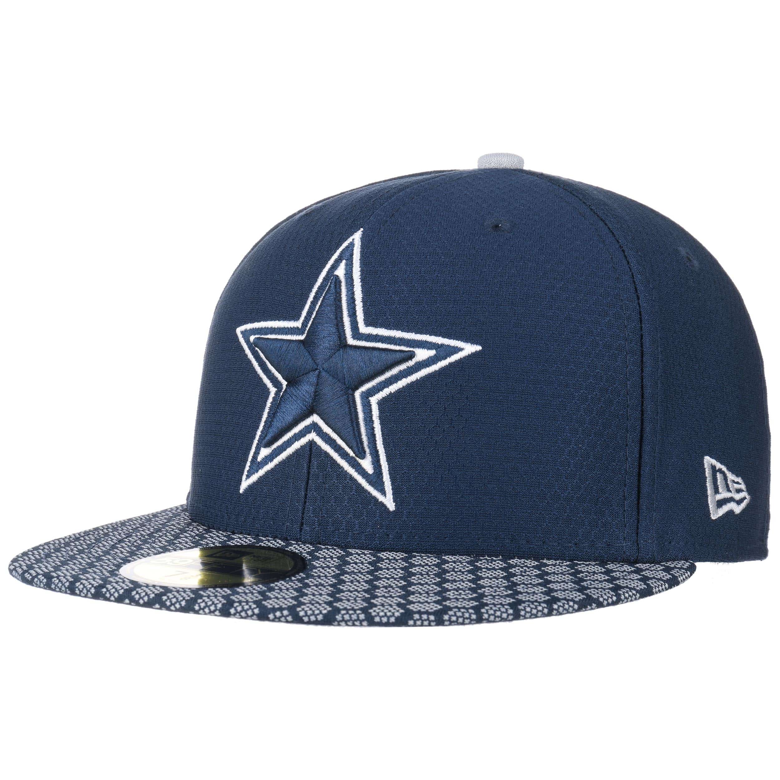 dallas cowboys flat brim hat