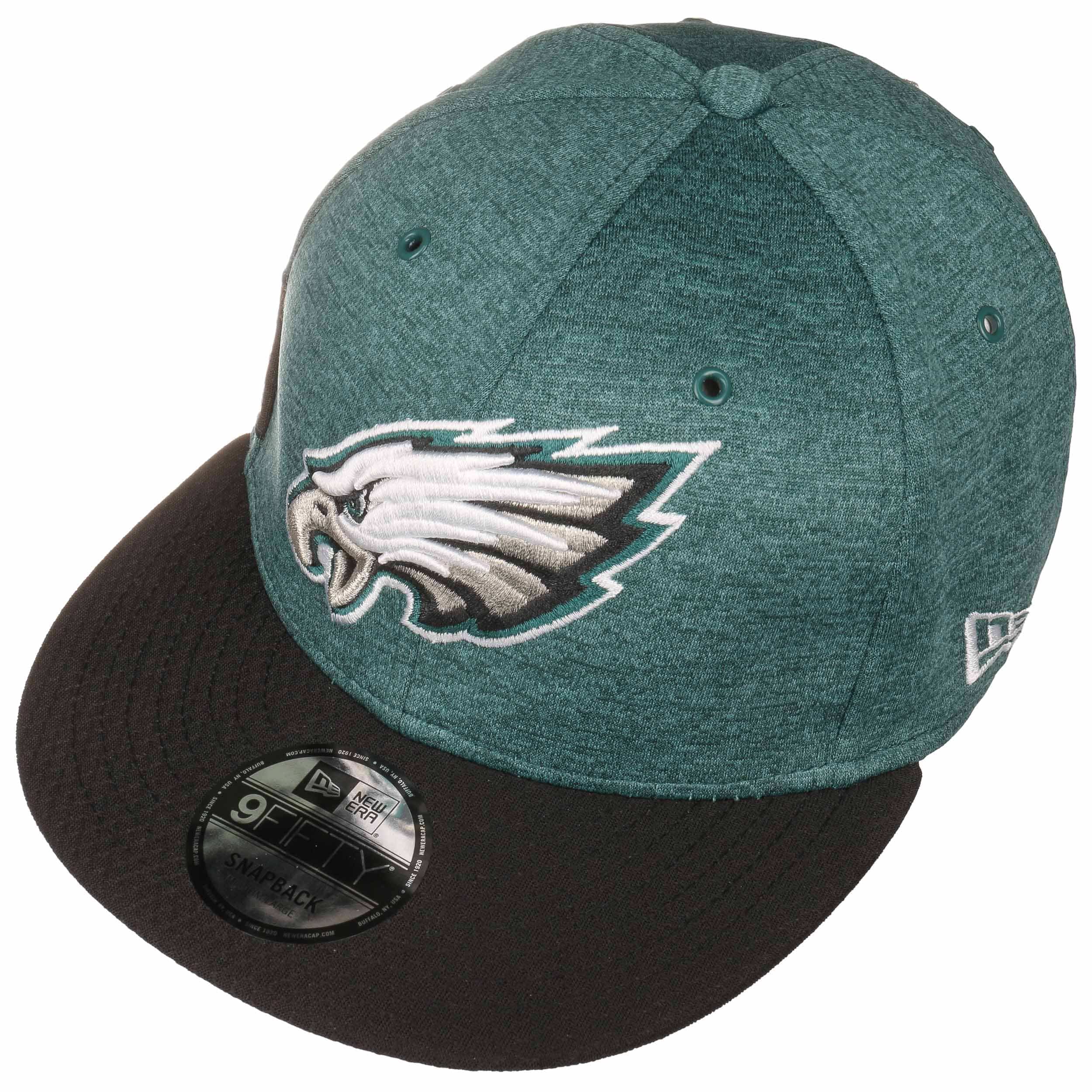 Men's Philadelphia Eagles New Era Midnight Green Knit Trapper Hat