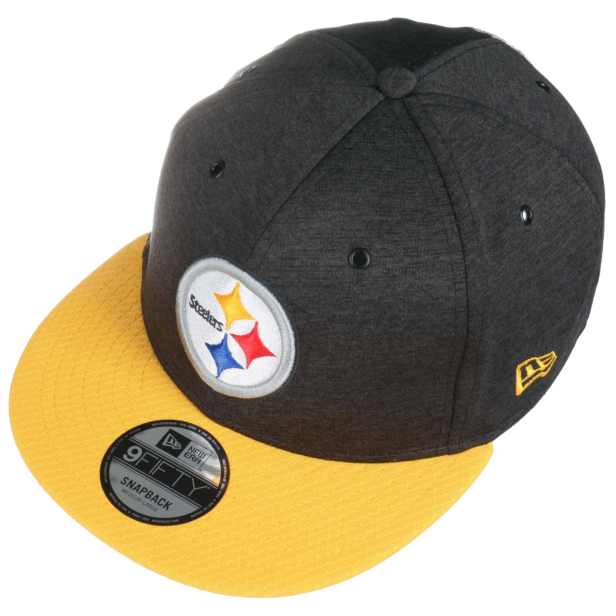 Pittsburgh Steelers '47 Zebra Trucker Cap, Black