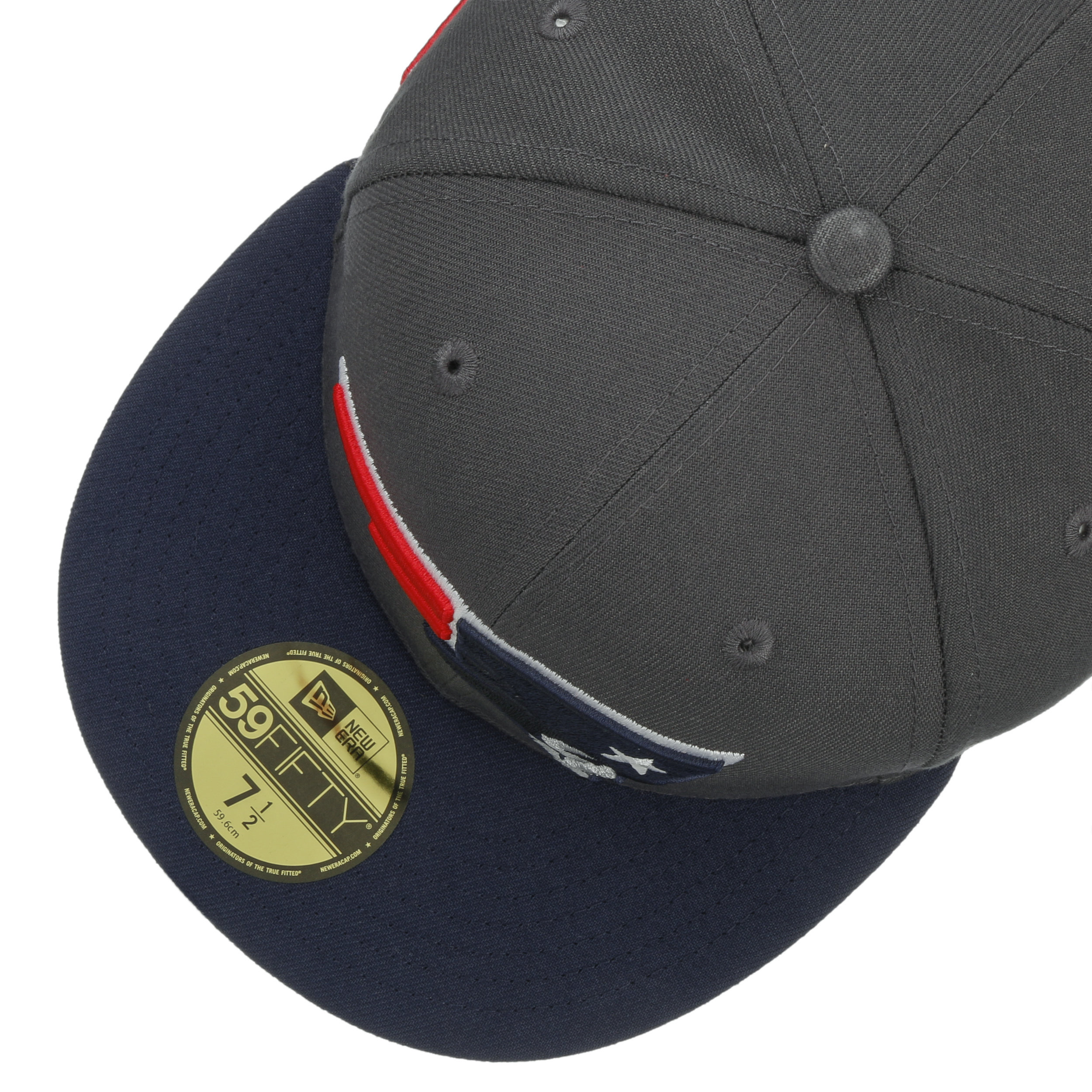 New Era New England Patriots Letter Logo 59Fifty Fitted Cap