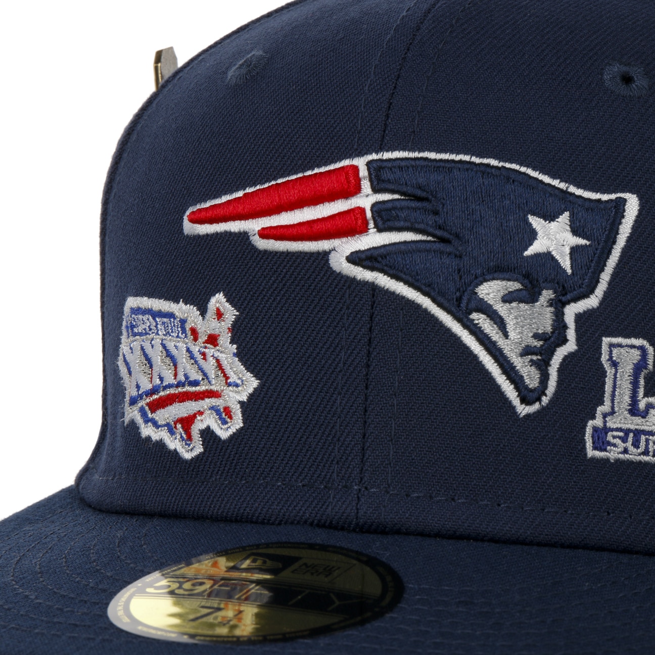 New England Patriots New Era On Field 59 FIFTY Navy Blue Cap