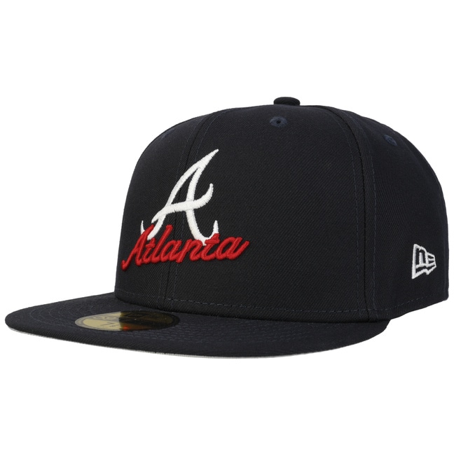 Atlanta Braves Custom White New Era 9FIFTY Snapback Hat
