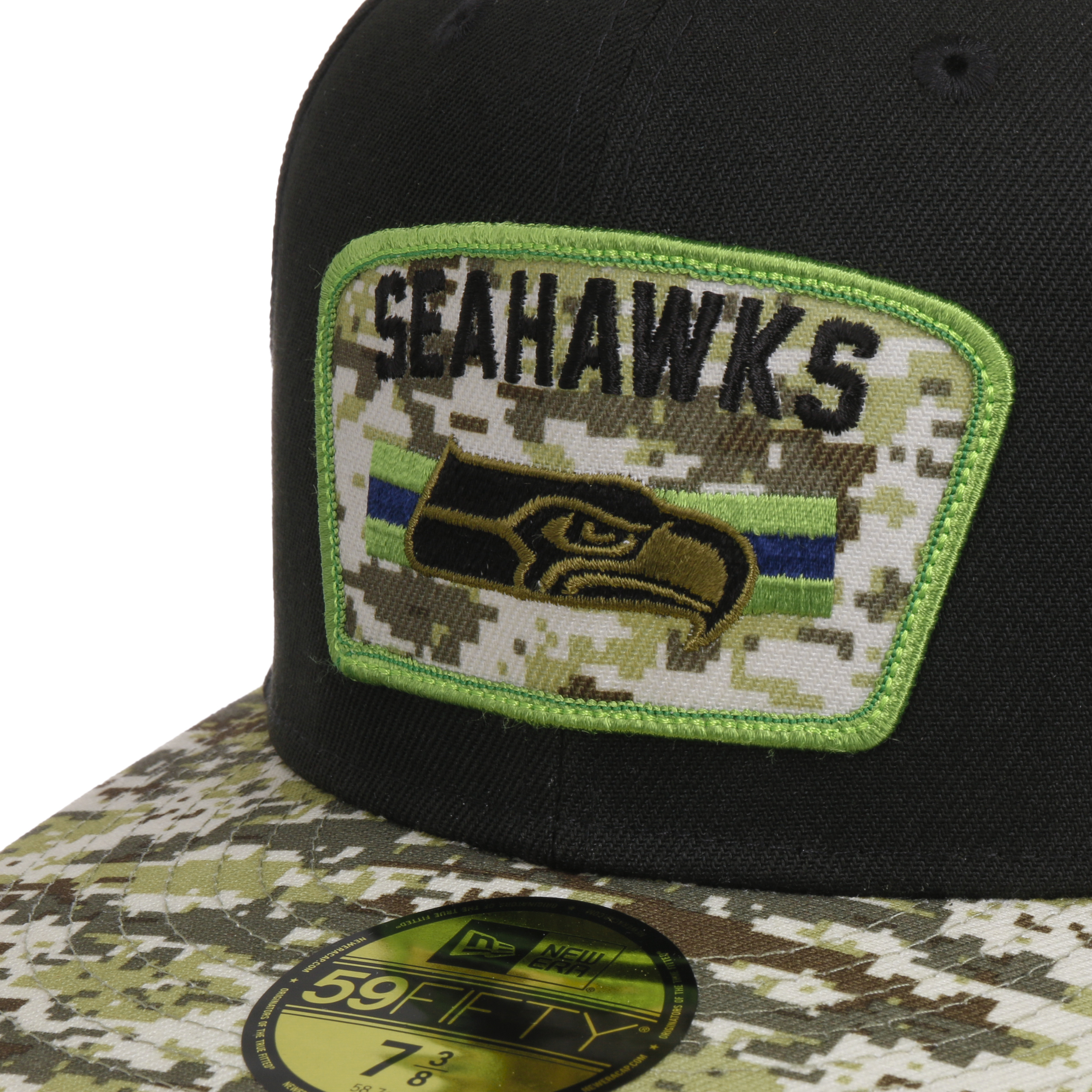 New Era 59FIFTY Cap Onfield 19 Salute to Service Seattle Seahawks 