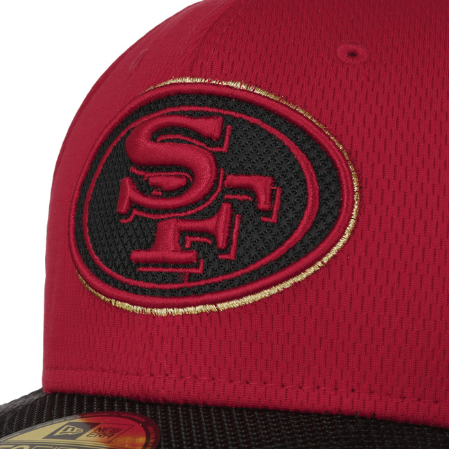 San Francisco 49Ers NFL Sideline 2023 Red Bobble Knit Hat