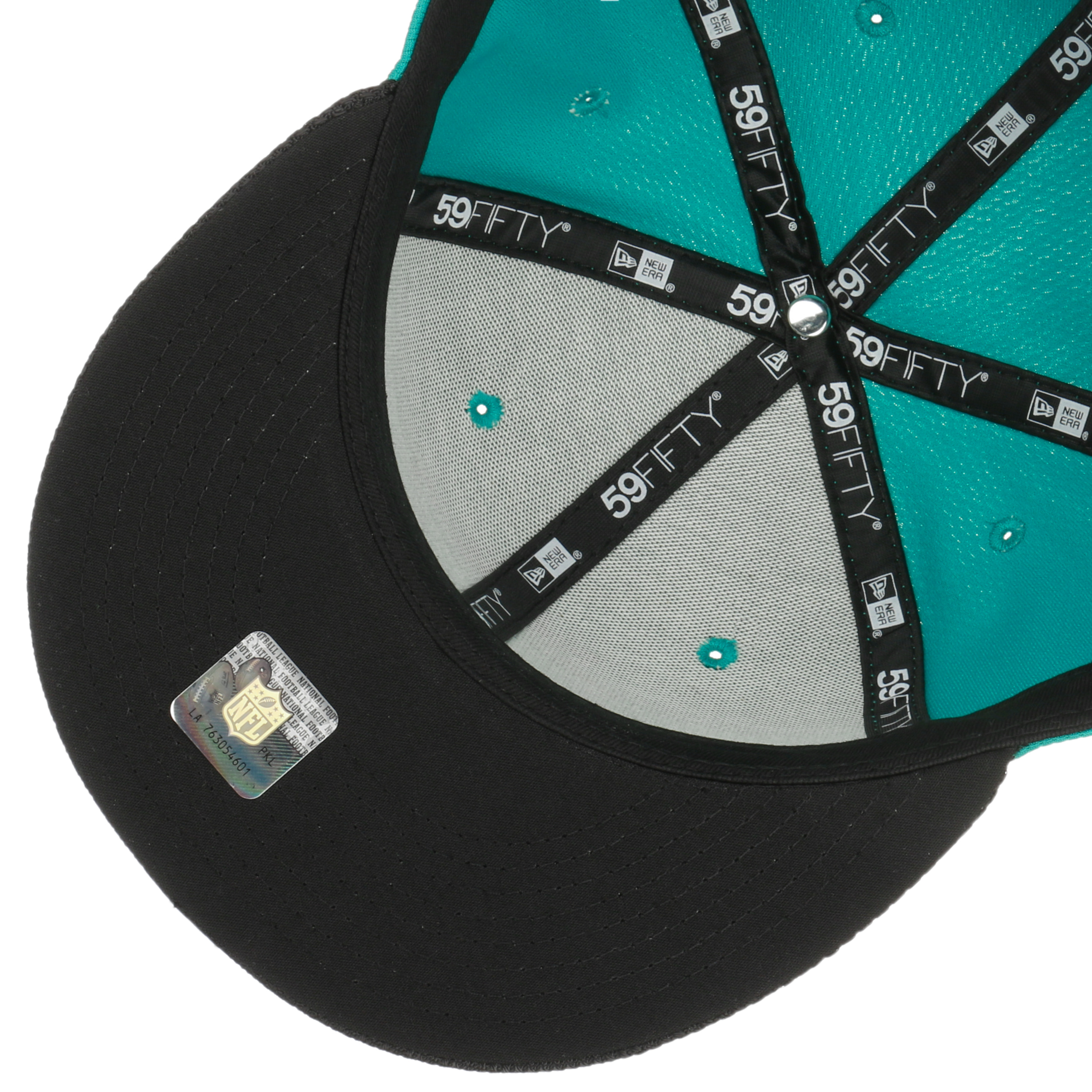 turquoise new era hat