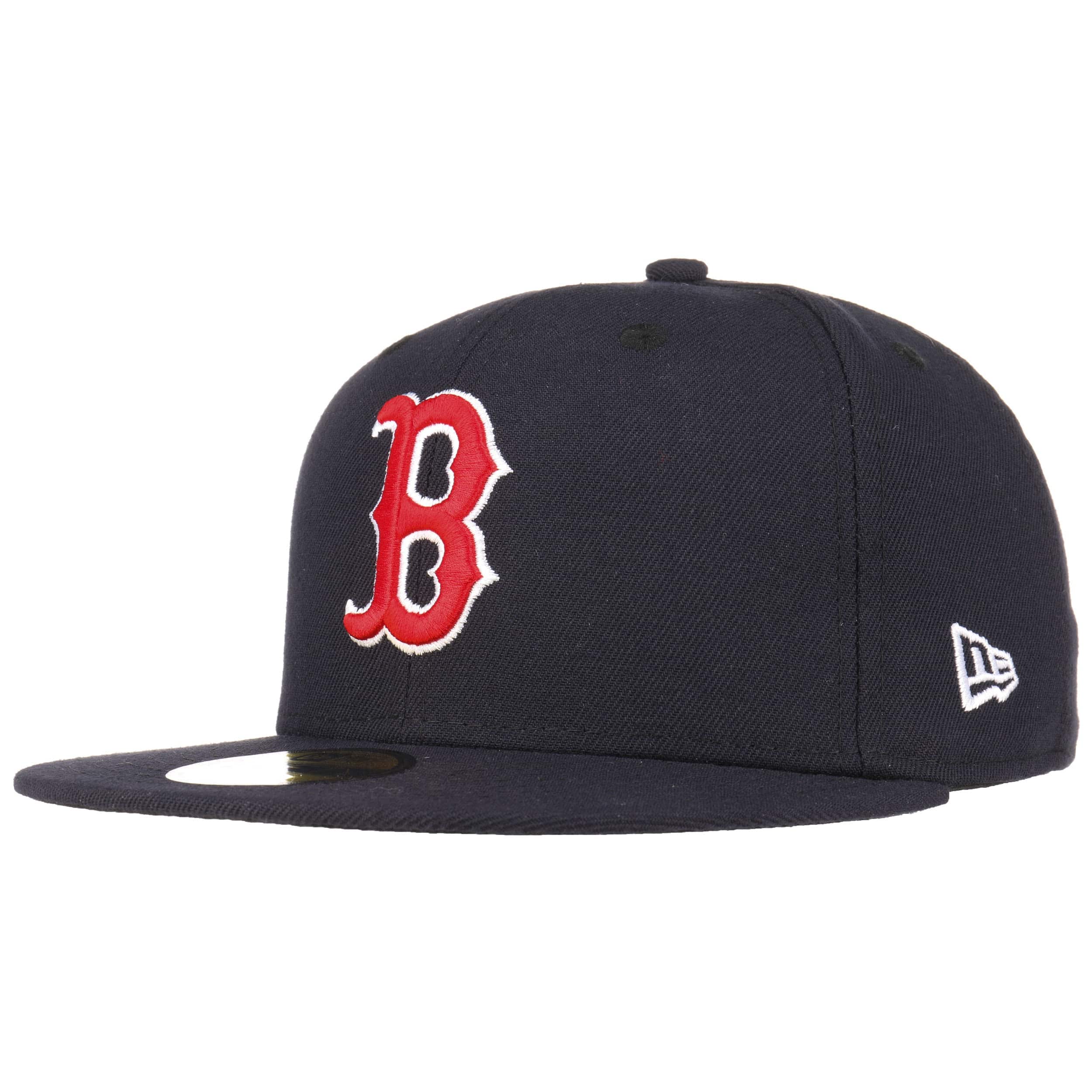 Boston Red Sox New Era Fitted Cap Red 59 Fifty 