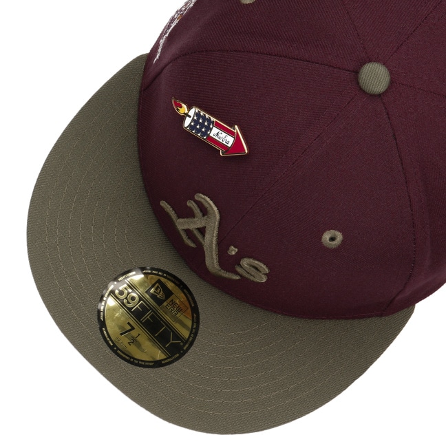 YENTOWN×New Era 59FIFTY/MOSS 59Fifty Trail Mix Athletics Cap by New Era --> Shop Hats