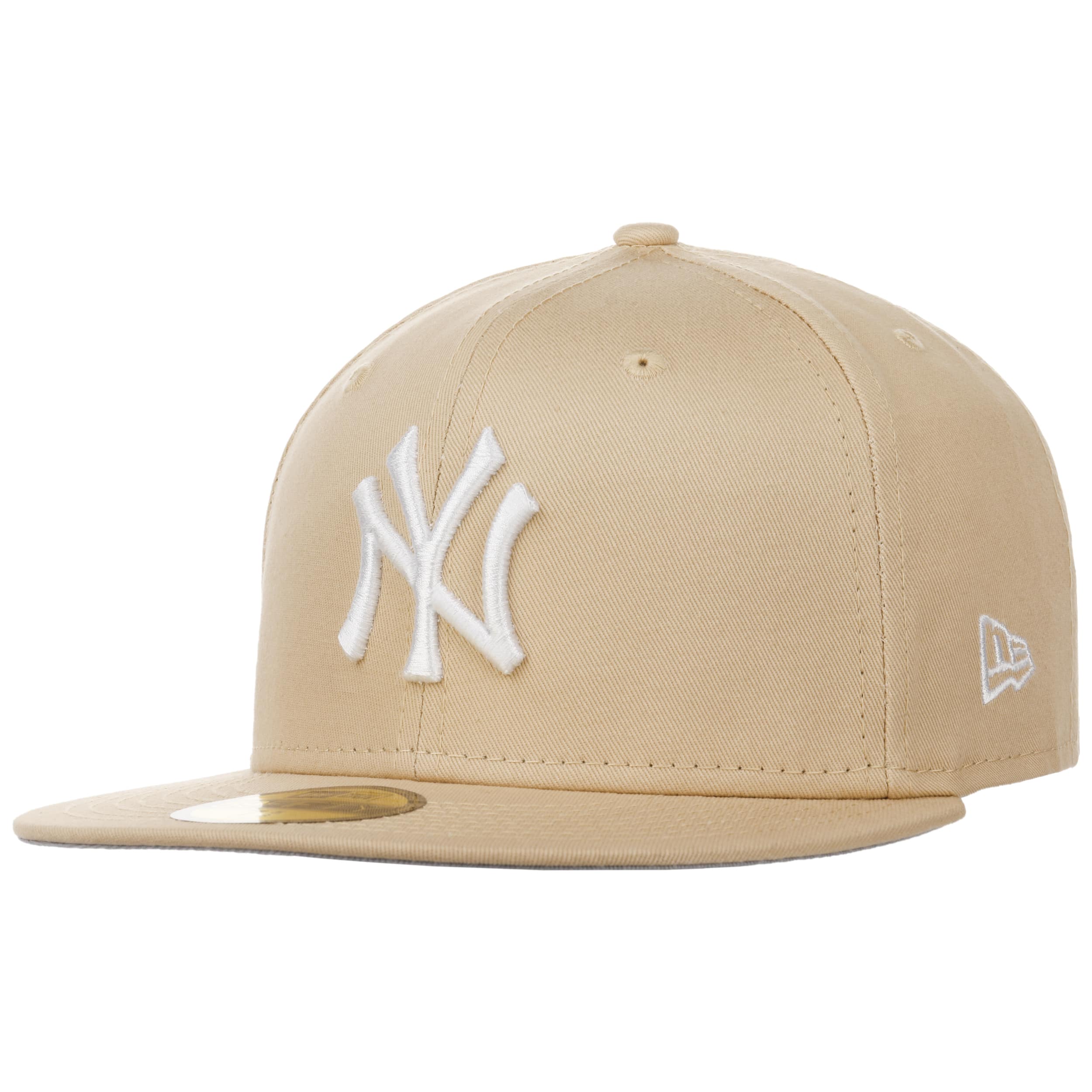 New Era 59Fifty Cap NY Yankees - Scarlet-Weiß Aus 100% Wolle