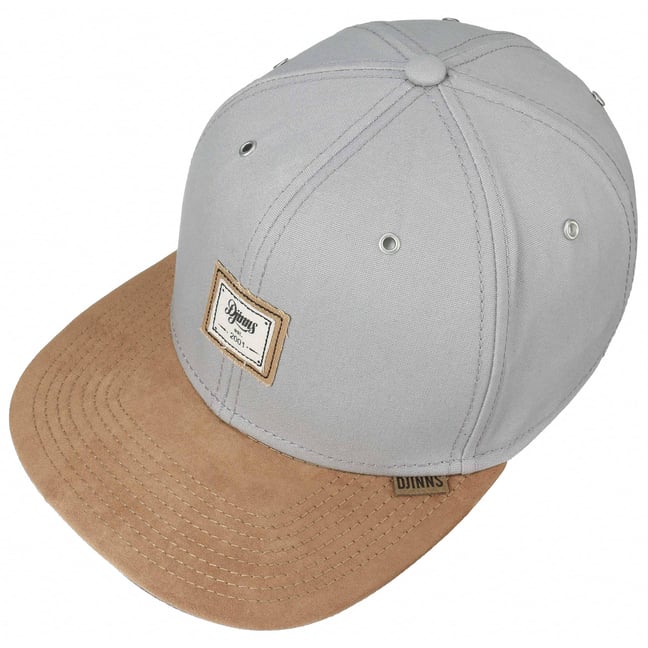 6 Panel Canvas Snapback Cap by Djinns 