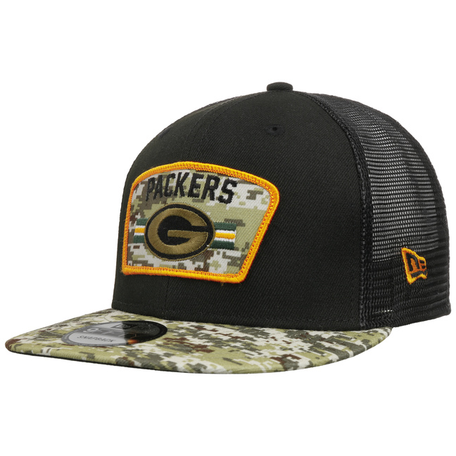 NEW ERA 60291014 9FIFTY NFL GREEN BAY PACKERS SALUTE TO SERVICE