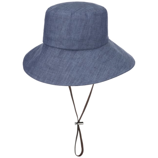 Linen Hat with Chin Strap by Mayser - 83,95