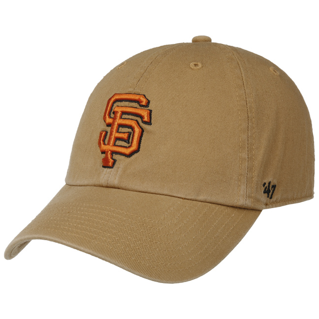 47 Brand San Francisco Giants Bergan Brights Adjustable Hat - Black