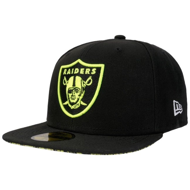 59Fifty NFL Neon Logo Raiders Cap by New Era 46 95