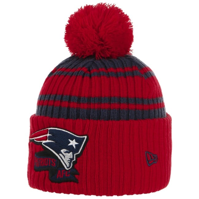 Buffalo Bills STRIPED Knit Beanie Hat by New Era