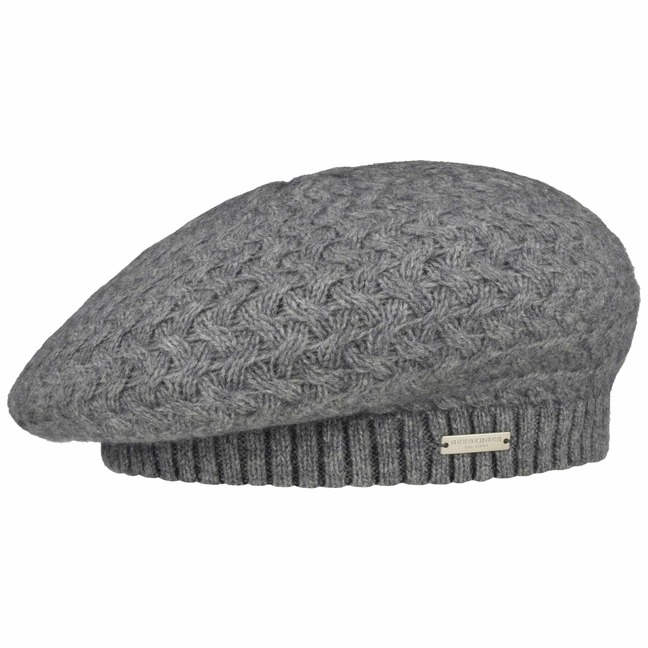 ローマ帝国〈SNBYA.H〉MERINO WOOL BERET KNITTED LAMBSWOOL BERET(FREE SIZE Grey): Vintage 1.1｜THE