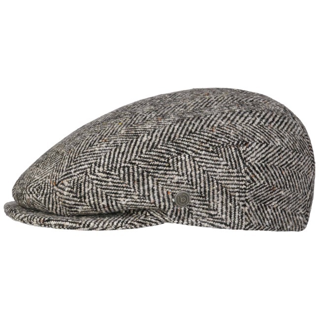 Herringbone Baker Flat Cap by bugatti --> Shop Hats, Beanies