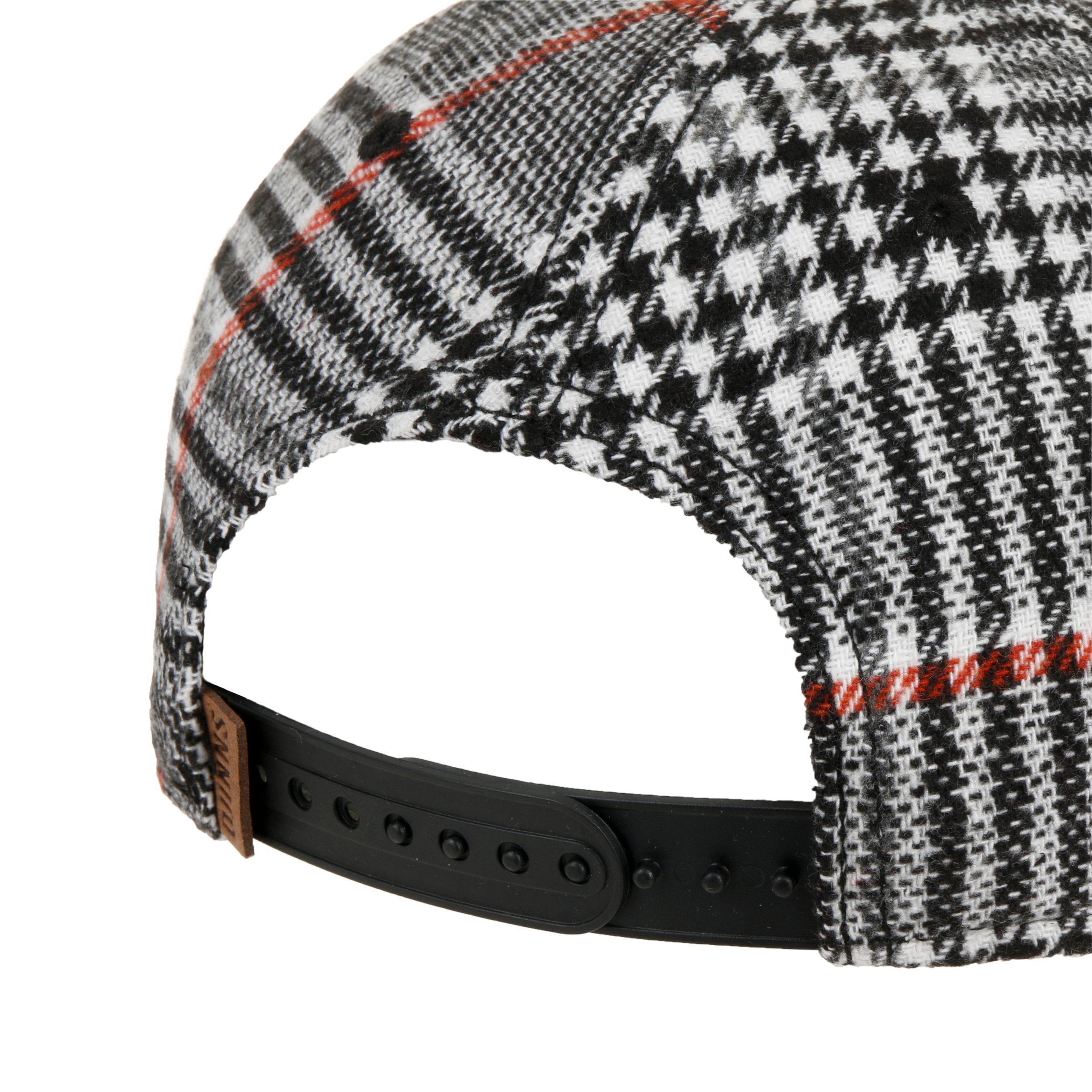6P SB Check Tweed Crown Cap by Djinns 