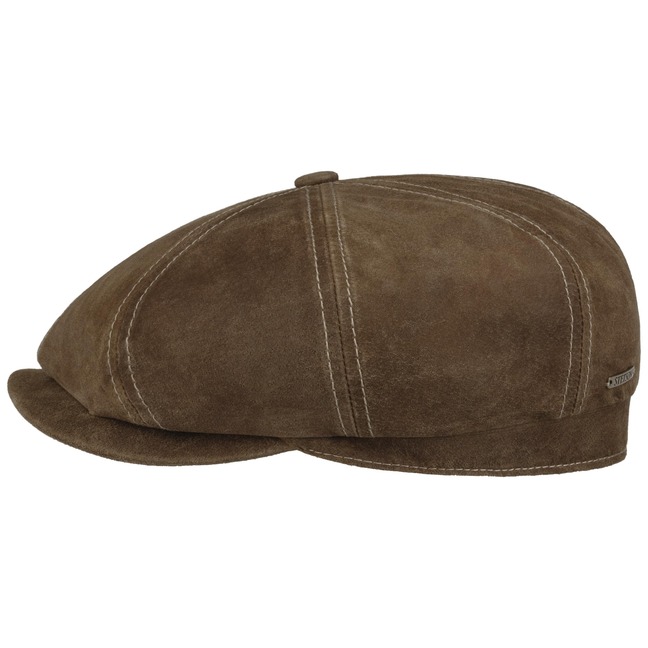 Hatteras Waxed Pigskin Flat Cap by Stetson 149,00 €