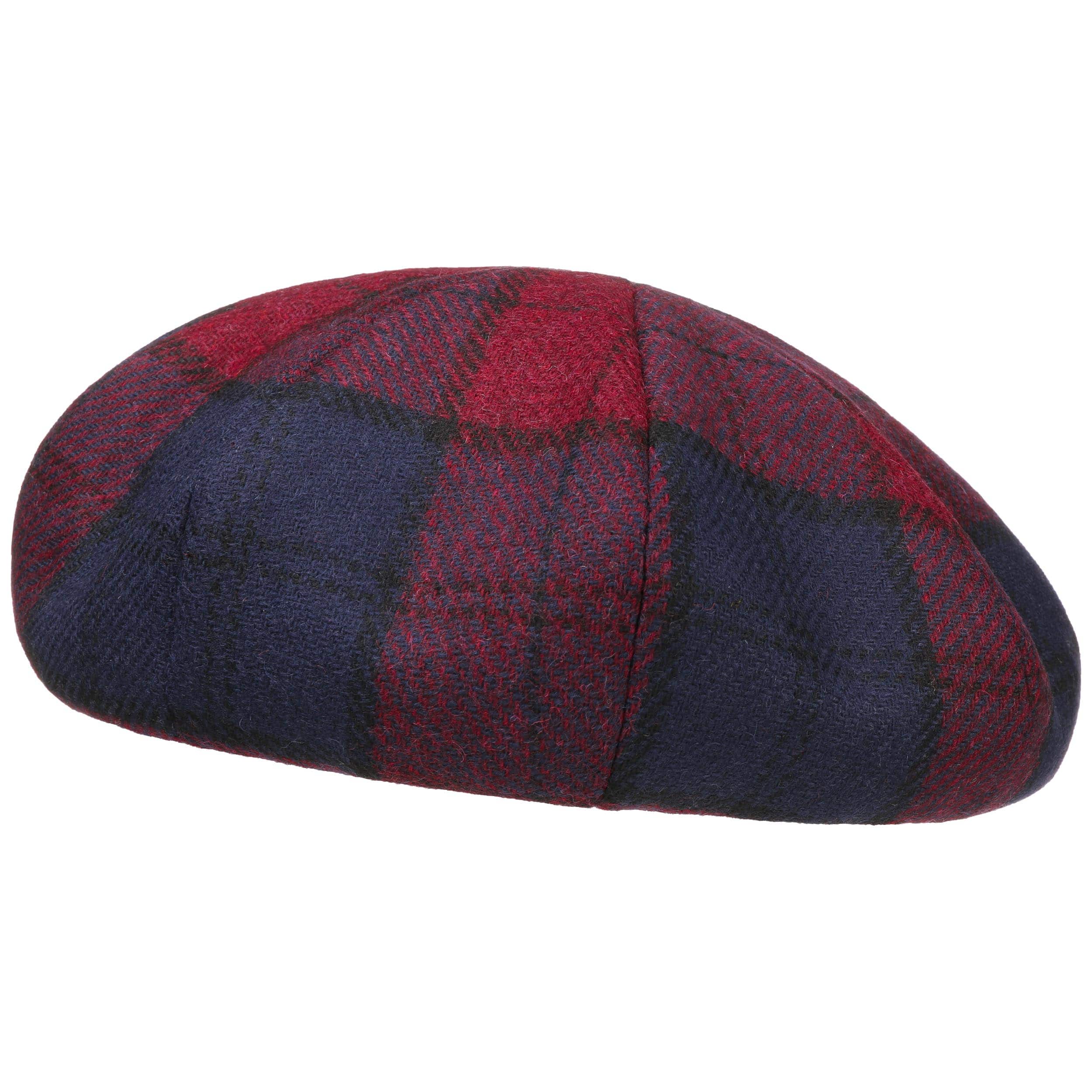 Panel Beret with Checked Pattern by Lierys --> Shop Hats