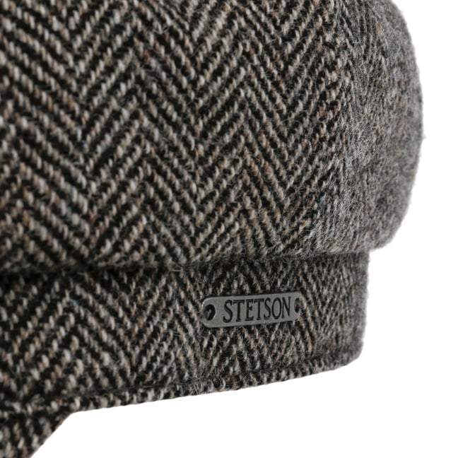 8-Panel Wool Newsboy Cap by Stetson - 89,00 €