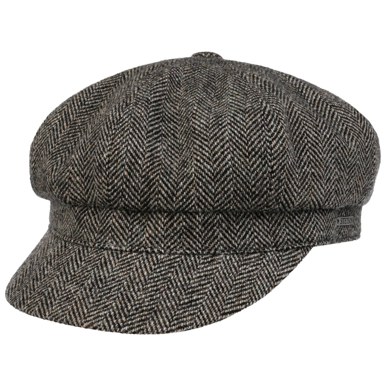 8-Panel Wool Newsboy Cap by Stetson - 89,00 €
