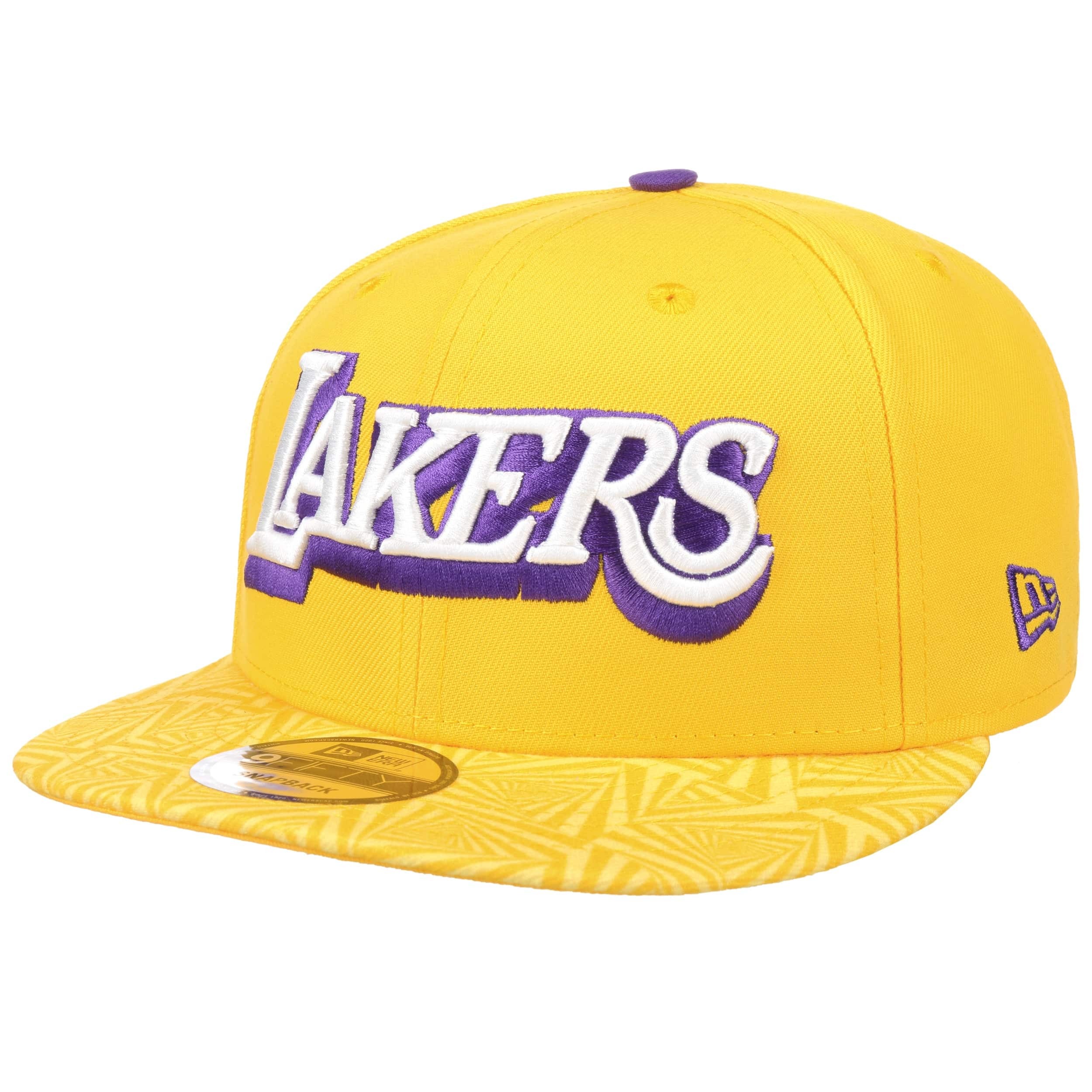 Yellow lakers cap - New era lakers cap by New Era.