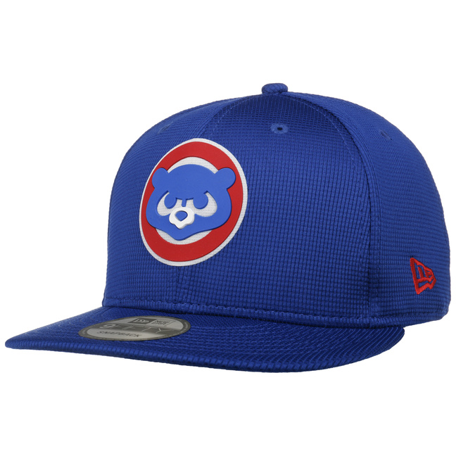 Chicago Cubs New Era Trucker 9FIFTY Snapback Hat - Black