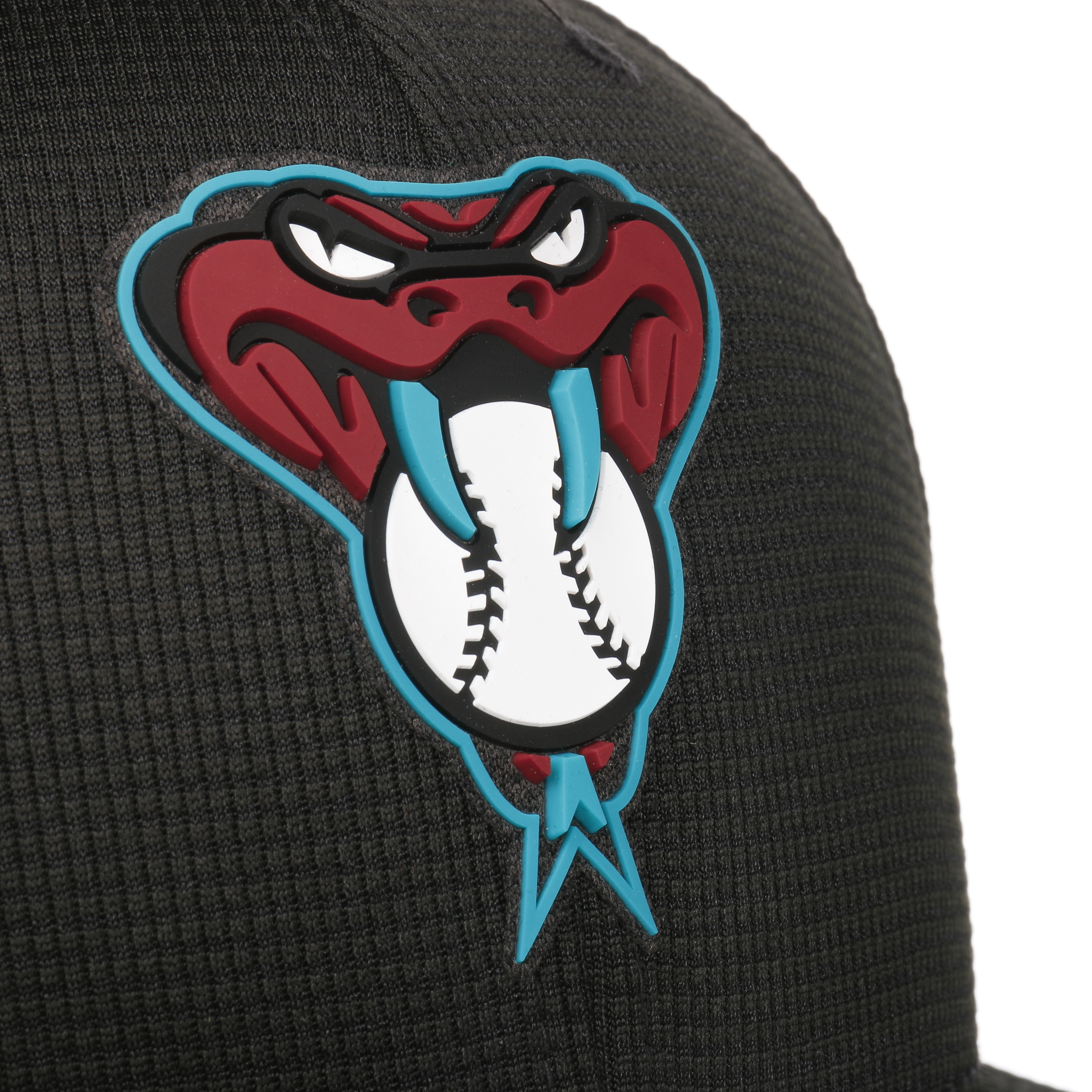 New Era 9FIFTY Arizona Diamondbacks Snake Head Snapback Hat - Black, Black, Red