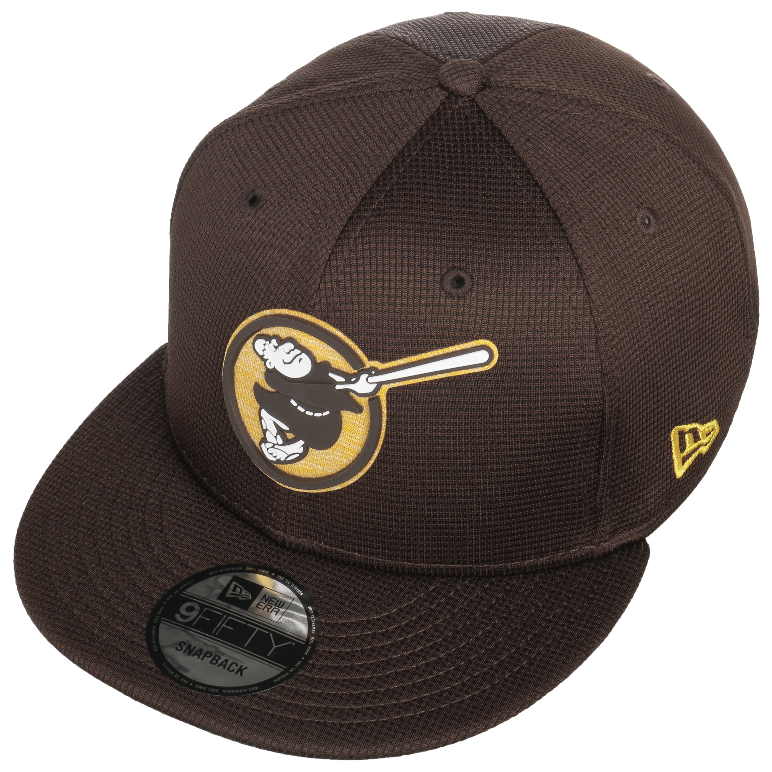 Men's New Era Brown San Diego Padres 2023 Clubhouse 59FIFTY Fitted Hat