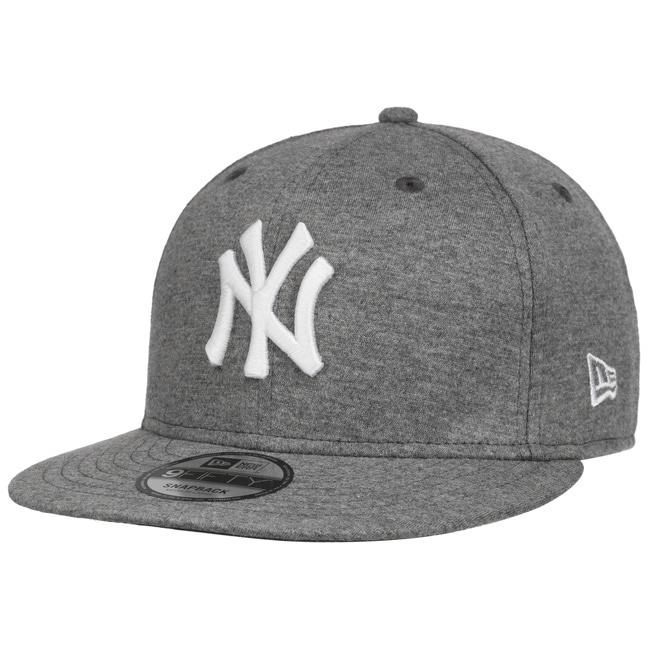 New Era Flat Brim 9FIFTY White on Black New York Yankees MLB Black Snapback  Cap