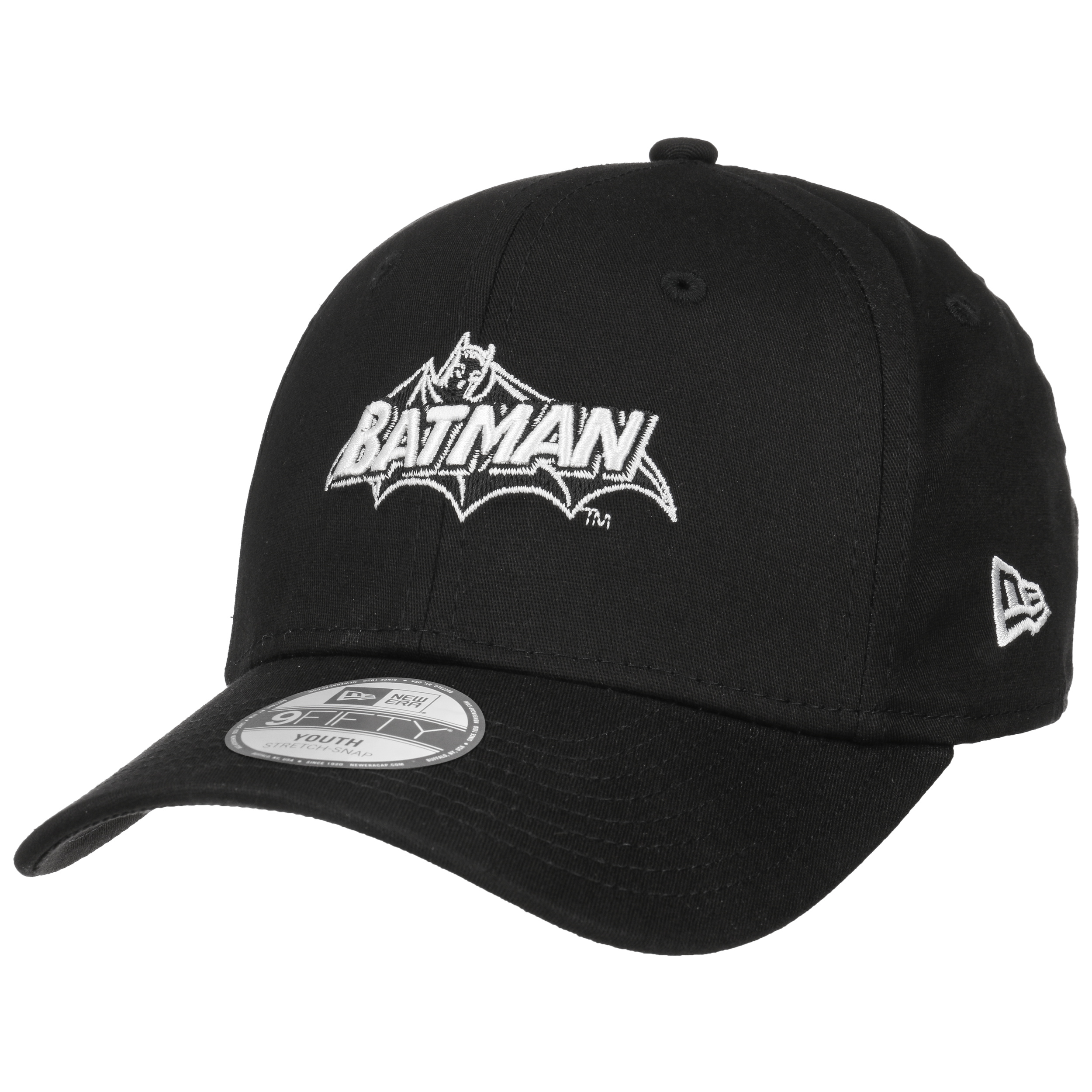 New Batman Snapback Adjustable Grey Kids Children baseball cap flat hat Cosplay