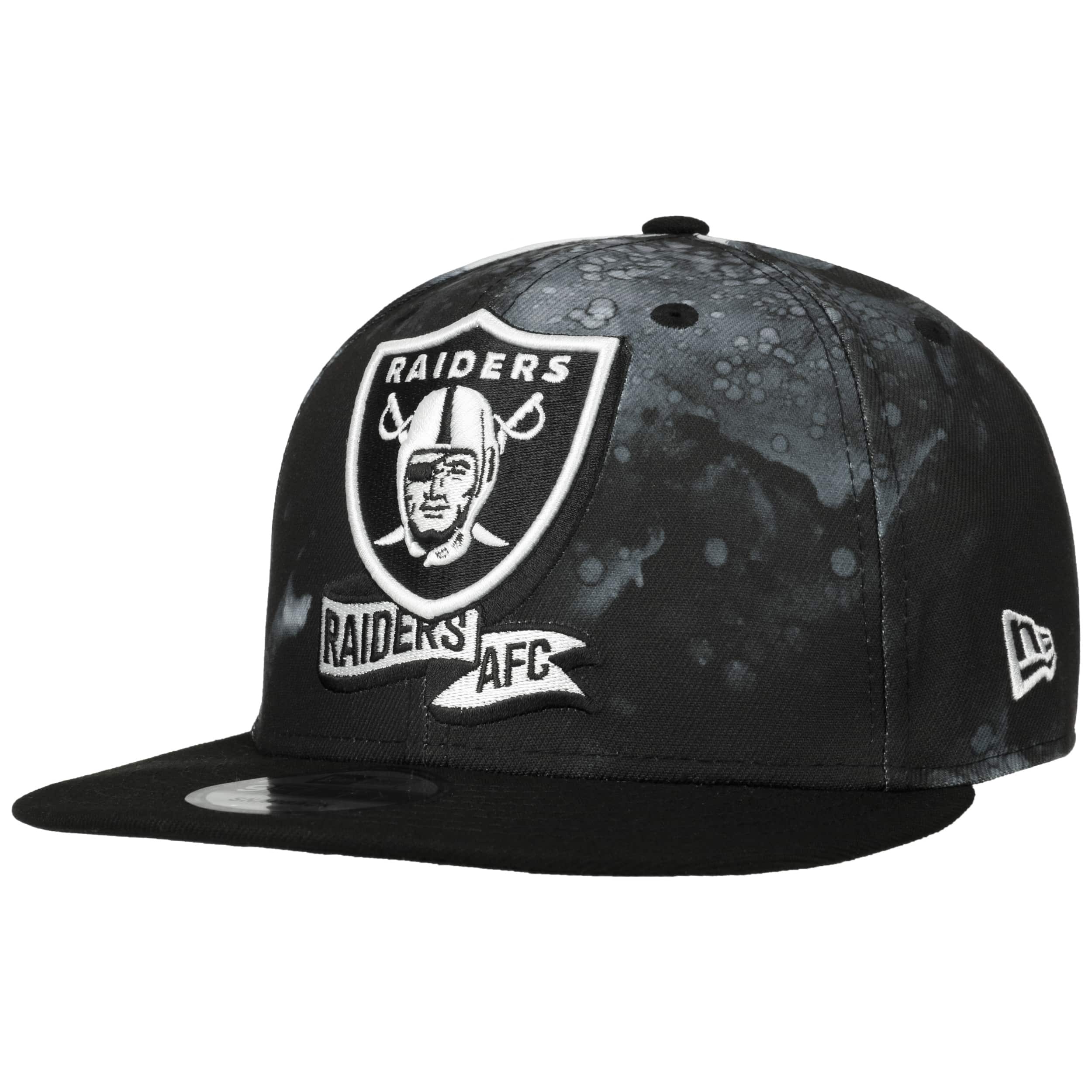 New Era Las Vegas Raiders baseball shirt in black