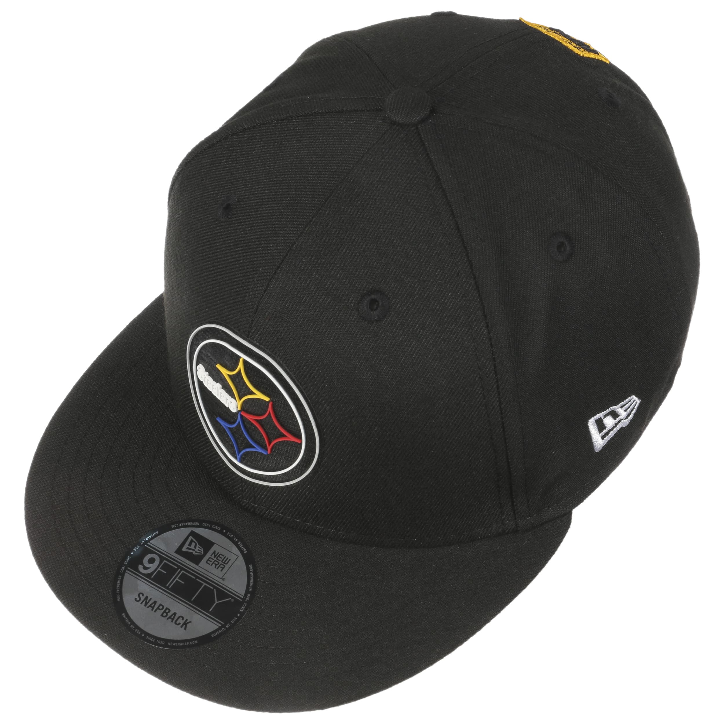 Youth Pittsburgh Steelers New Era Black 2020 NFL Draft 9FORTY Snapback Hat