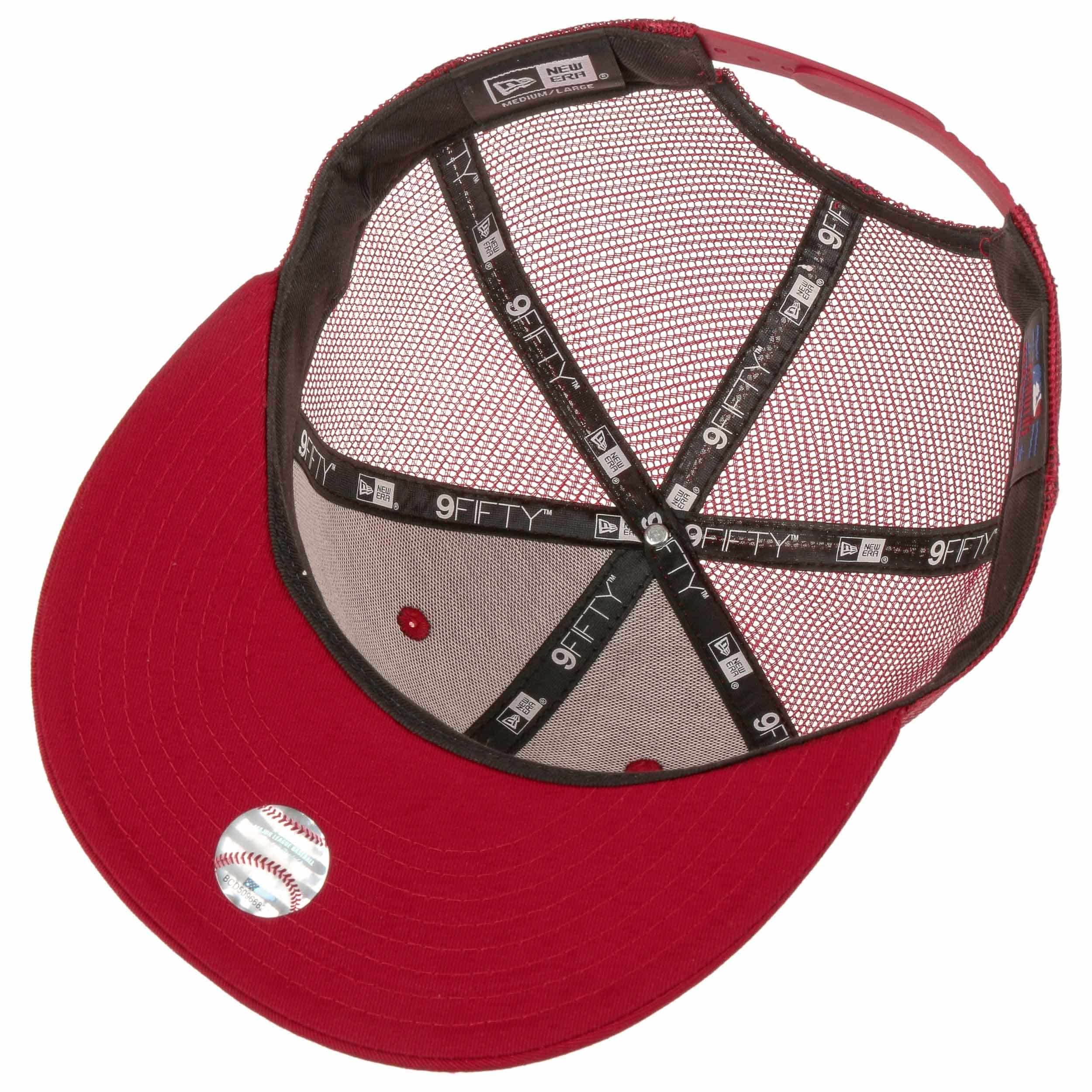 9fifty Red Sox Team Trucker Cap By New Era 28 95