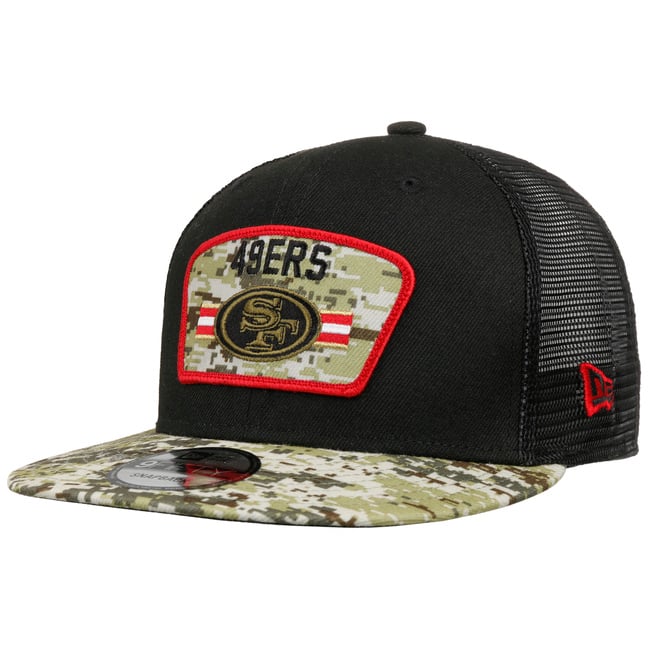 9Fifty Salute to Service 49ers Cap by New Era