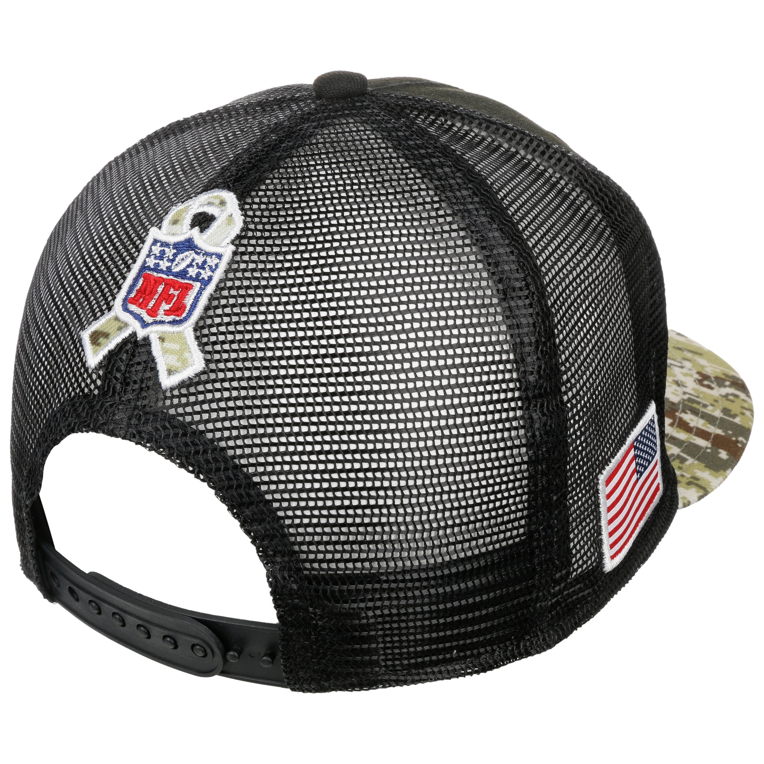 NEW ERA 60291014 9FIFTY NFL GREEN BAY PACKERS SALUTE TO SERVICE SNAPBACK