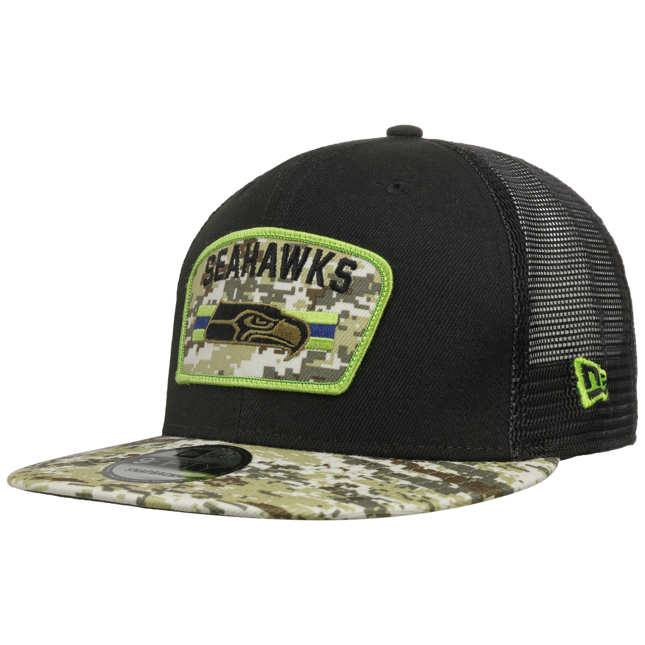 Seattle seahawks salute shop to service cap