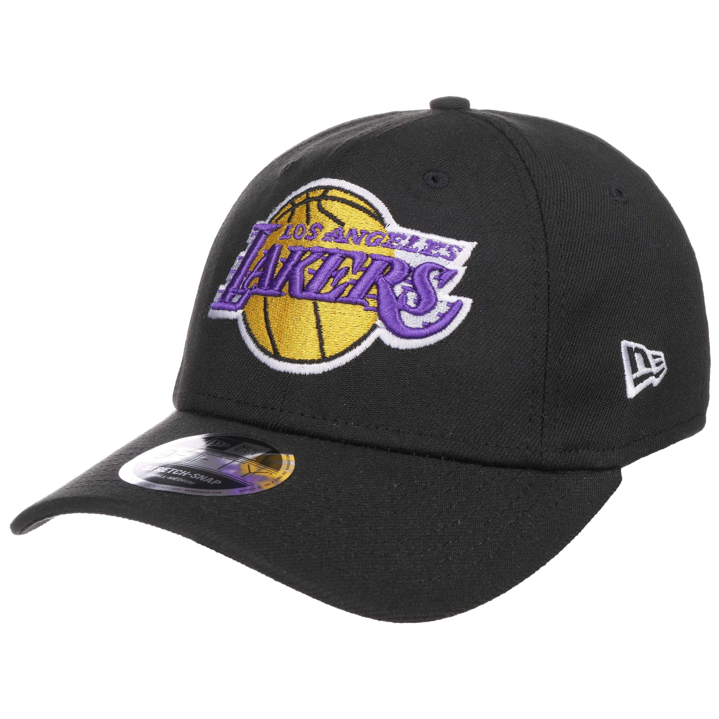 Black cheap lakers beanie