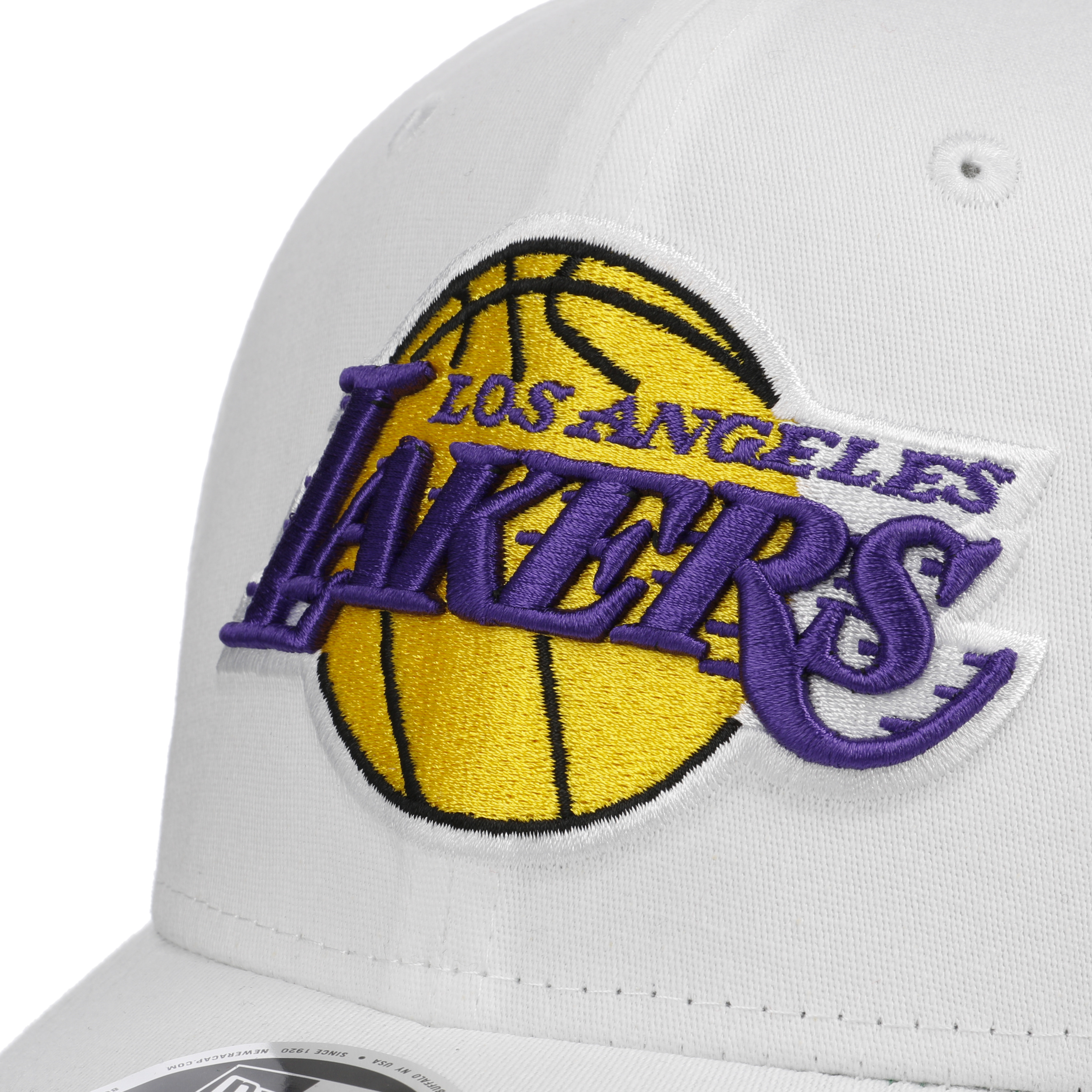 Los Angeles Lakers New Era Classic 9FIFTY Trucker Snapback Hat - Black