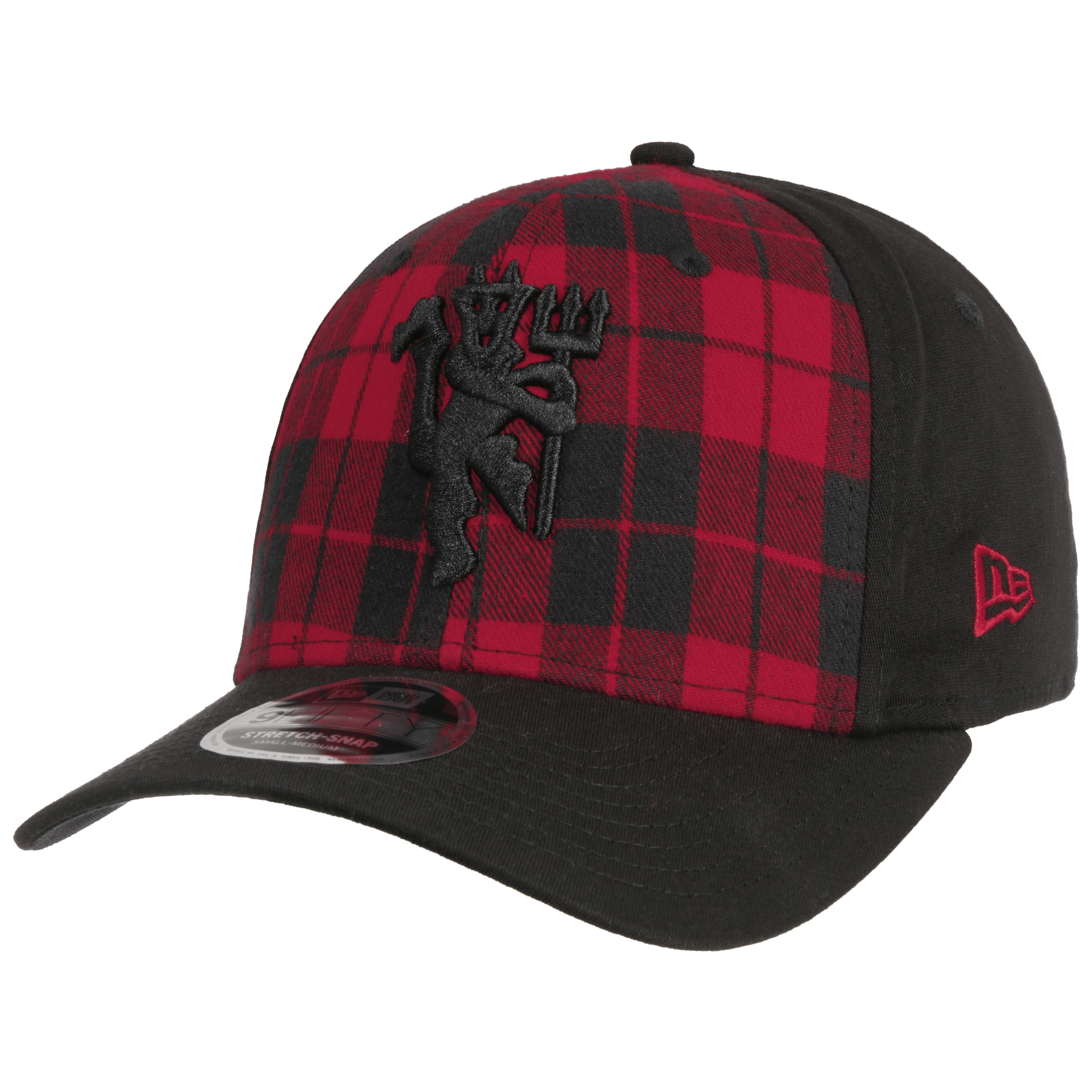 plaid new era hat