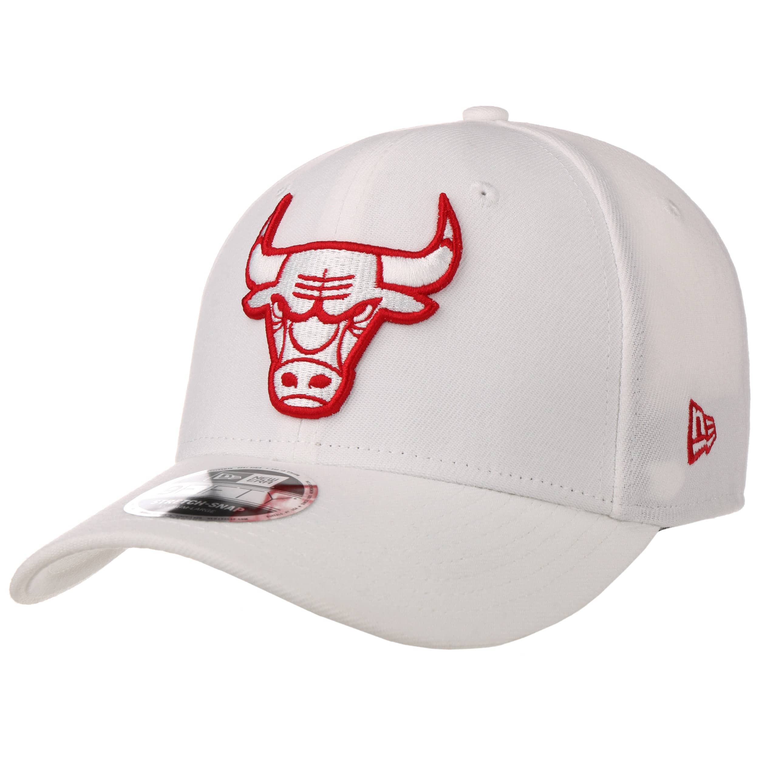 all white chicago bulls hat