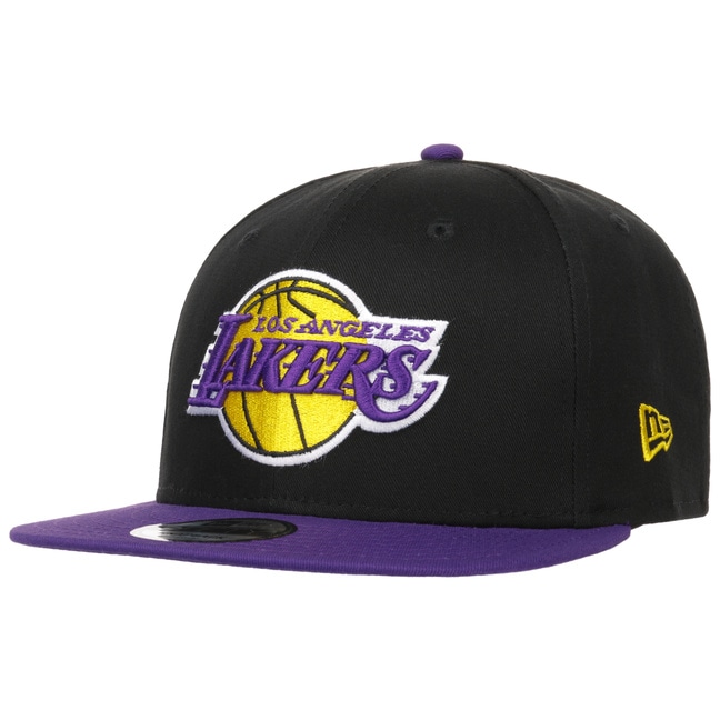 Caps New Era Los Angeles Lakers Team Patch 9FIFTY Snapback Cap Black